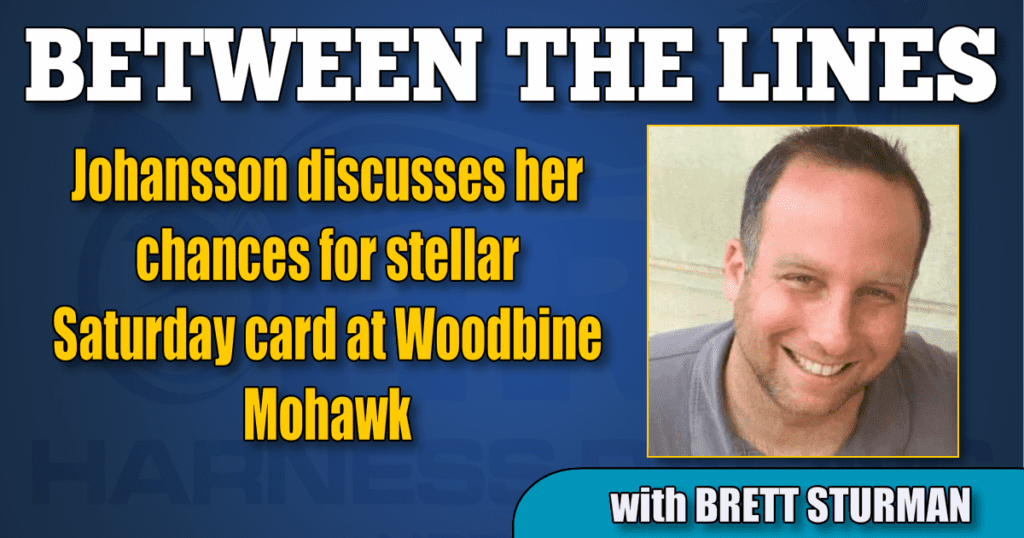 Johansson discusses her chances for stellar Saturday card at Woodbine Mohawk