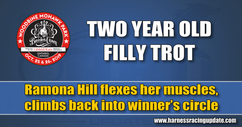 Ramona Hill flexes her muscles, climbs back into winner’s circle
