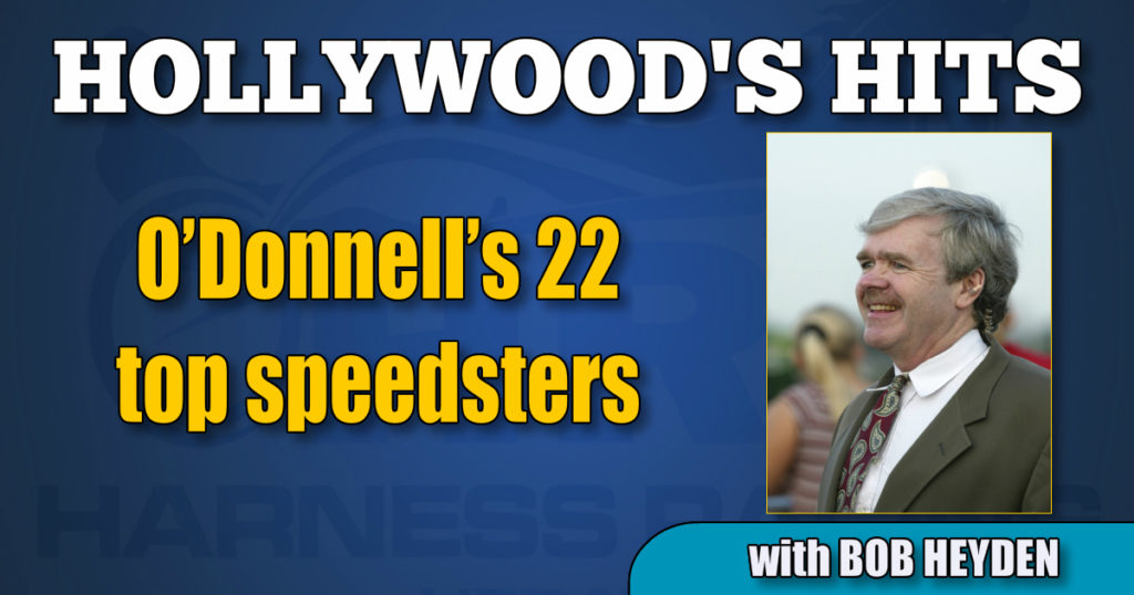 O’Donnell’s 22 top speedsters