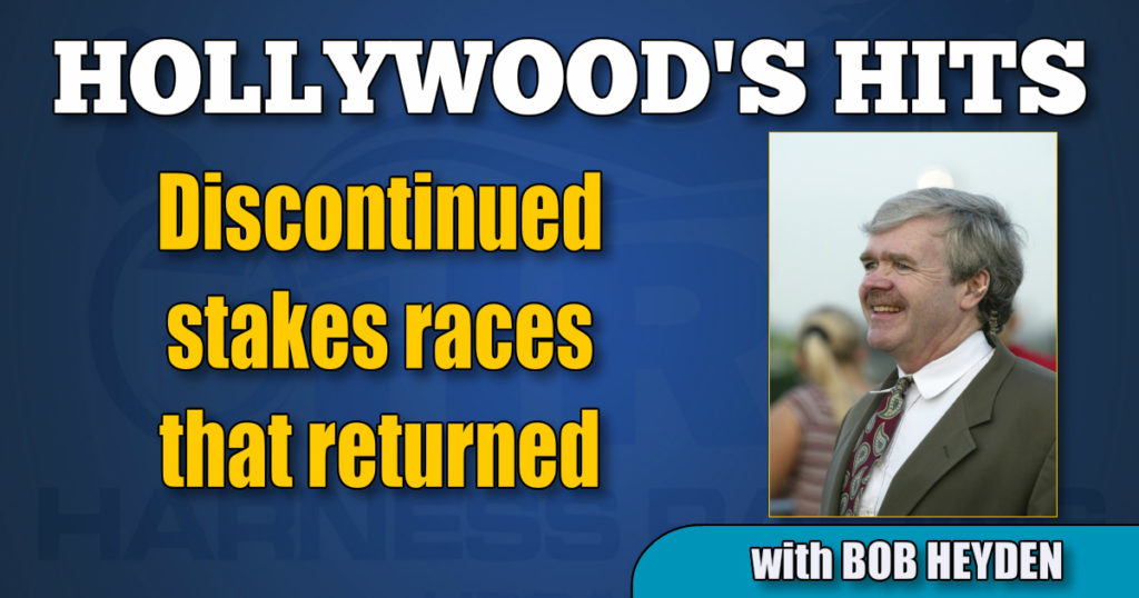 Discontinued stakes races that returned