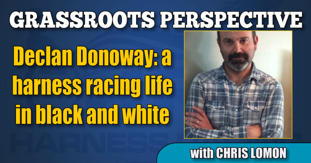 Declan Donoway: a harness racing life in black and white