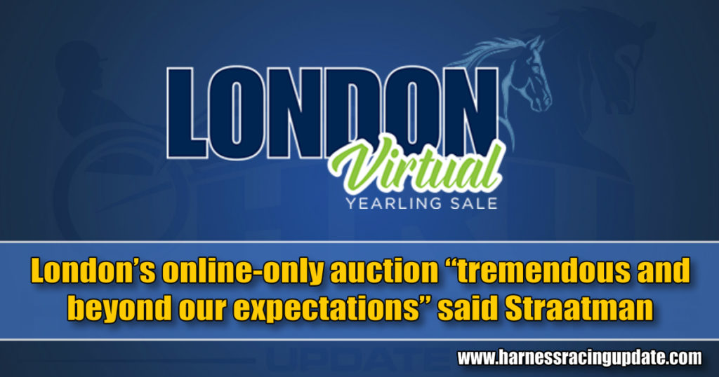 London’s online-only auction “tremendous and beyond our expectations” said Straatman