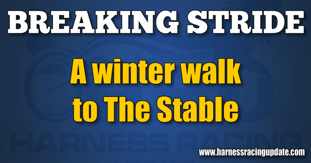 A winter walk to The Stable