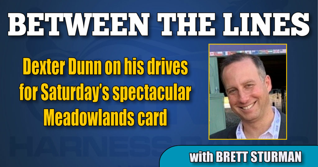Dexter Dunn on his drives for Saturday’s spectacular Meadowlands card