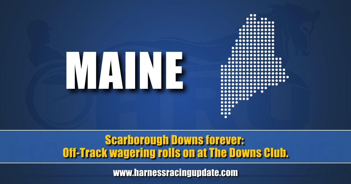 Scarborough Downs Maine FRIDGE MAGNET 2"X2" 