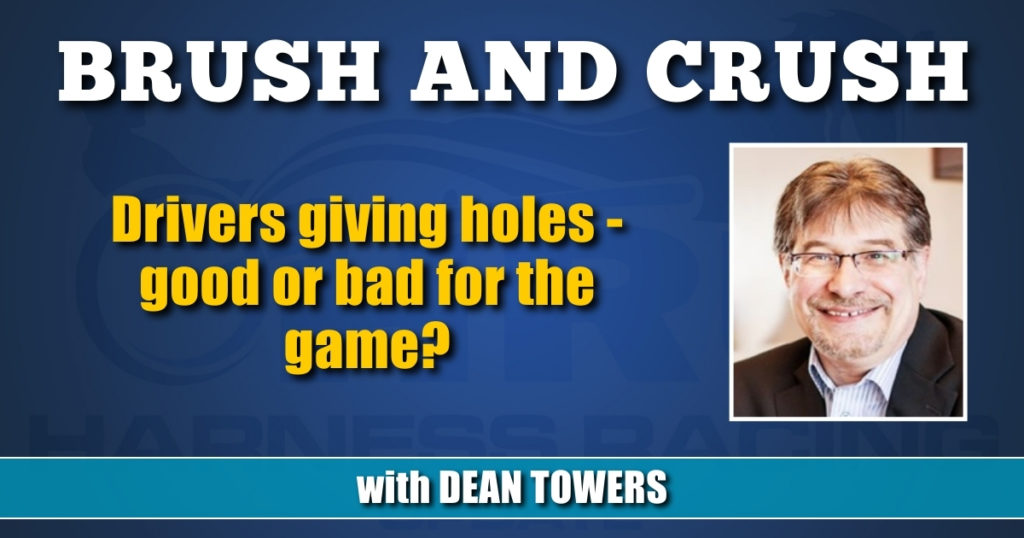Drivers giving holes — good or bad for the game?