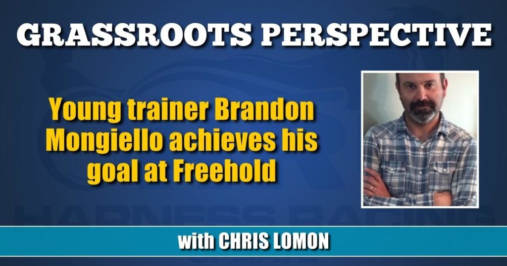 Young trainer Brandon Mongiello achieves his goal at Freehold