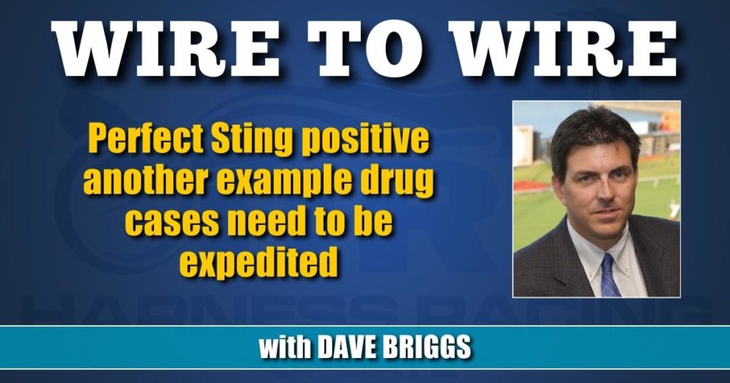 Perfect Sting positive another example drug cases need to be expedited