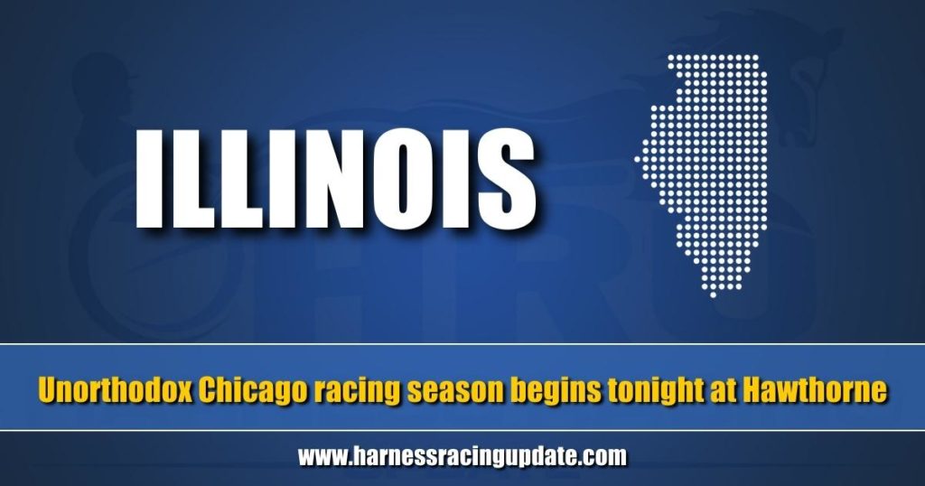 Unorthodox Chicago racing season begins tonight at Hawthorne