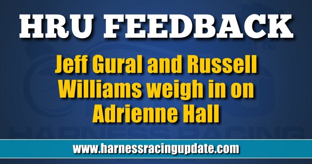 Jeff Gural and Russell Williams weigh in on Adrienne Hall