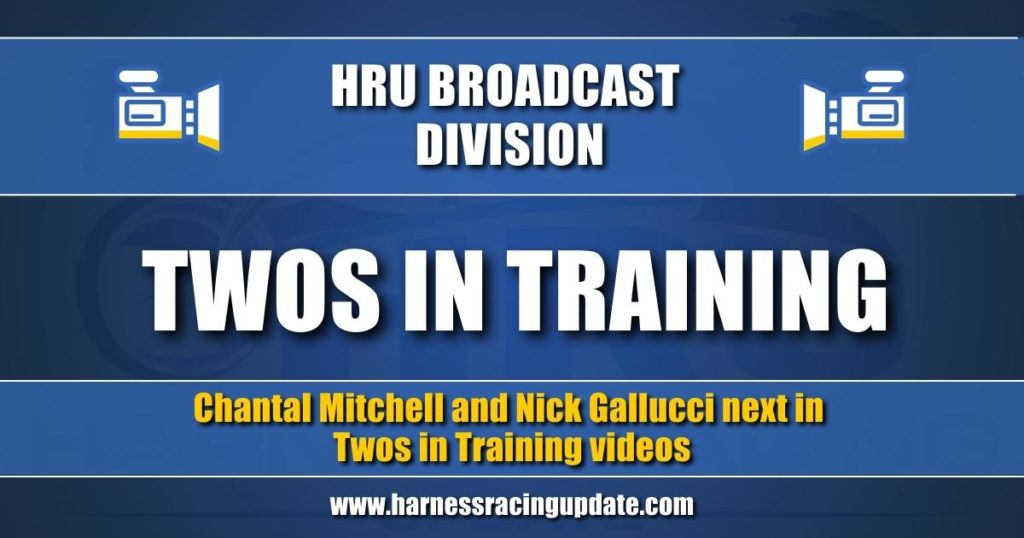 Chantal Mitchell and Nick Gallucci next in Twos in Training videos