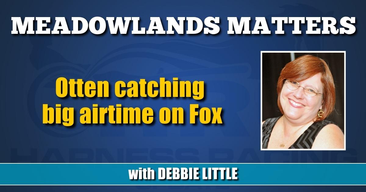 Otten catching big airtime on Fox Harness Racing Update