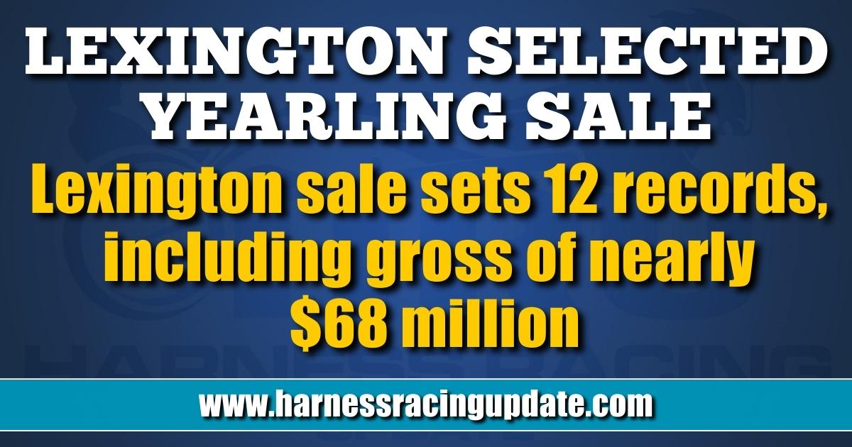 Lexington sale sets 12 records, including gross of nearly 68 million