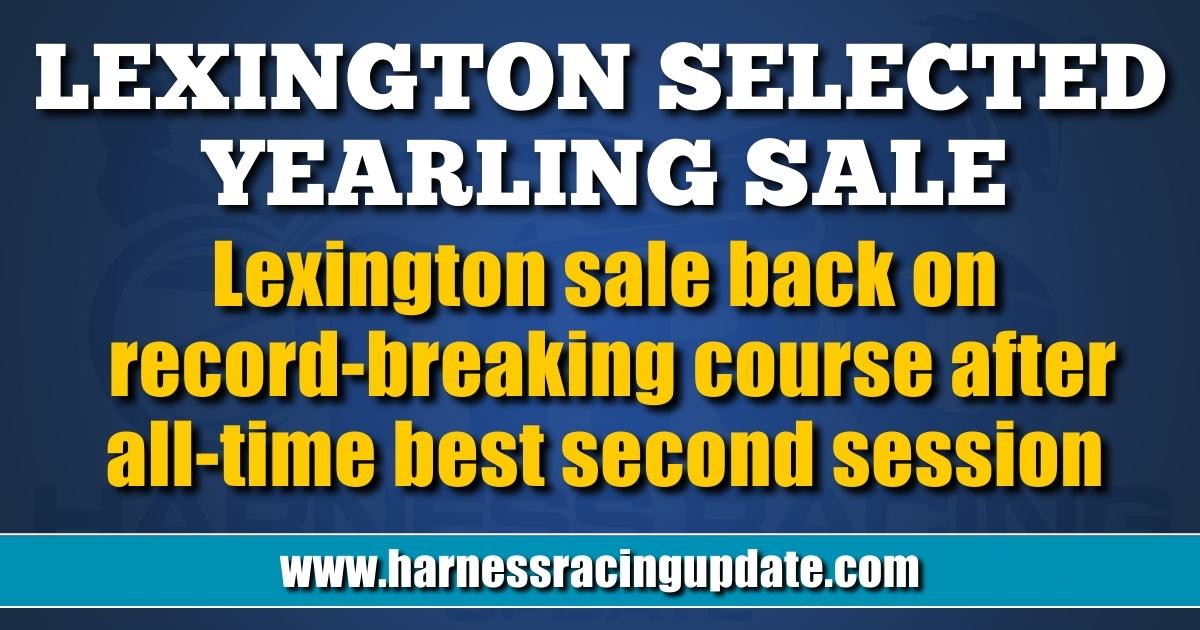 Lexington sale back on recordbreaking course after alltime best