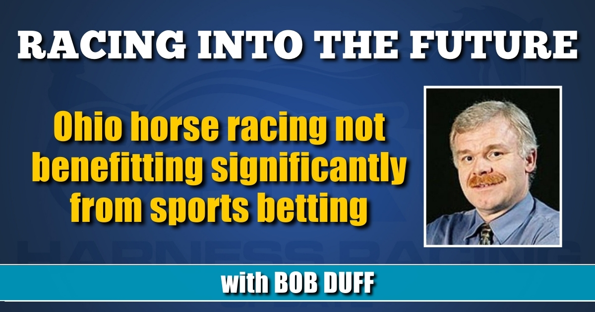 Ohio horse racing not benefitting significantly from sports betting