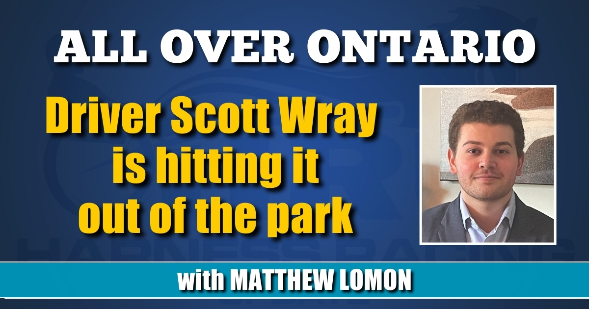 Driver Scott Wray is hitting it out of the park