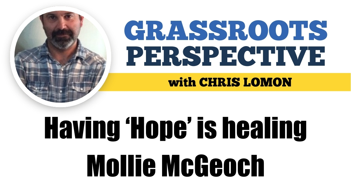 Having ‘Hope’ is healing Mollie McGeoch