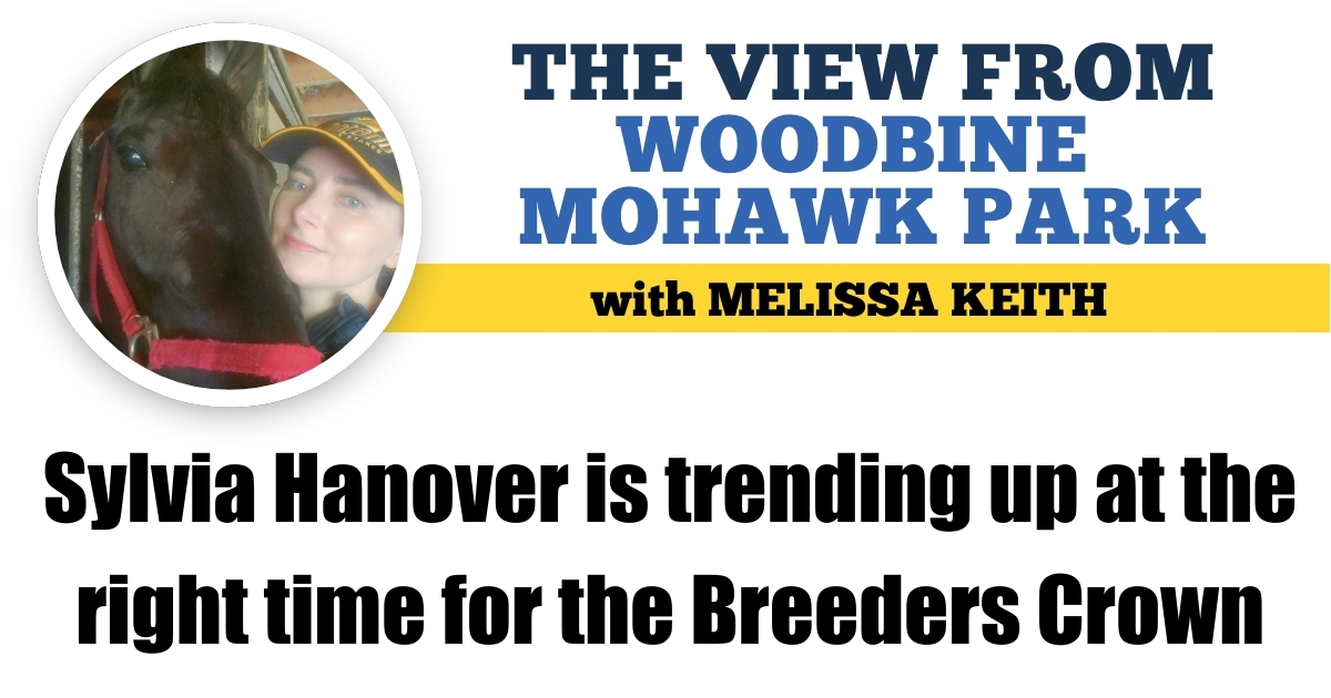 Sylvia Hanover is trending up at the right time for the Breeders Crown