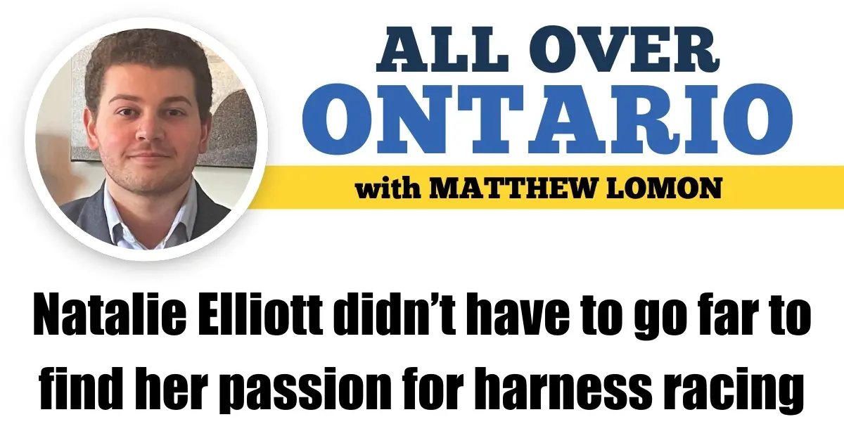 Natalie Elliott didn’t have to go far to find her passion for harness racing