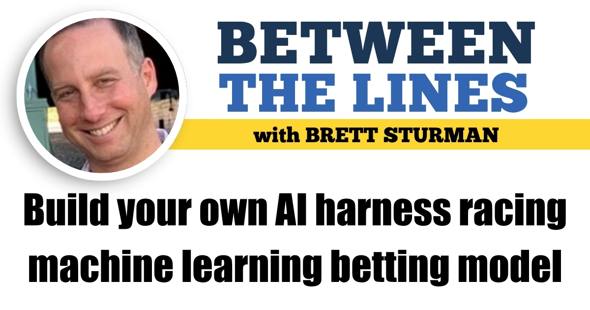 Build your own AI harness racing machine learning betting model
