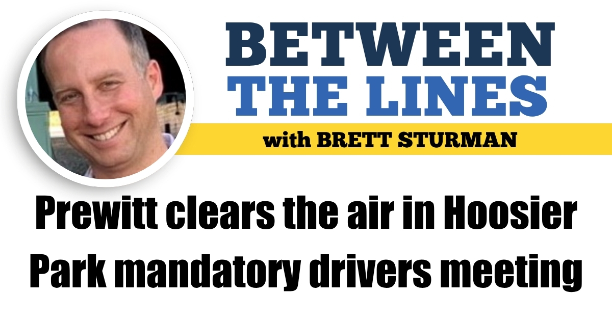 Prewitt clears the air in Hoosier Park mandatory drivers meeting