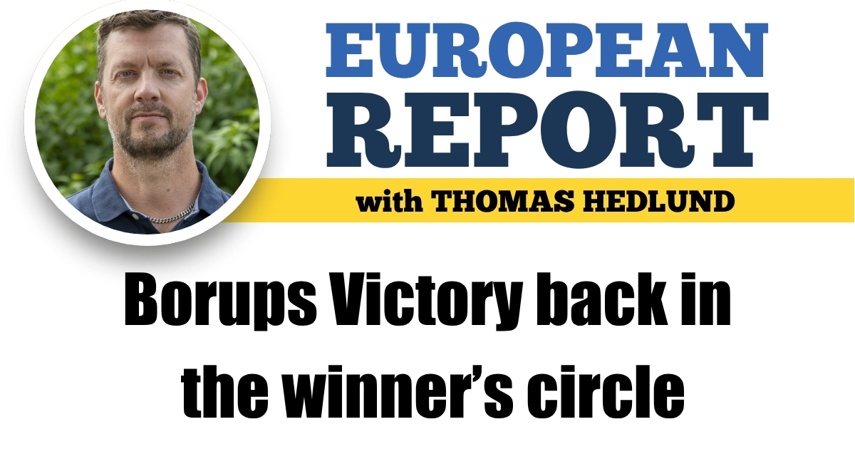 Borups Victory back in the winner’s circle