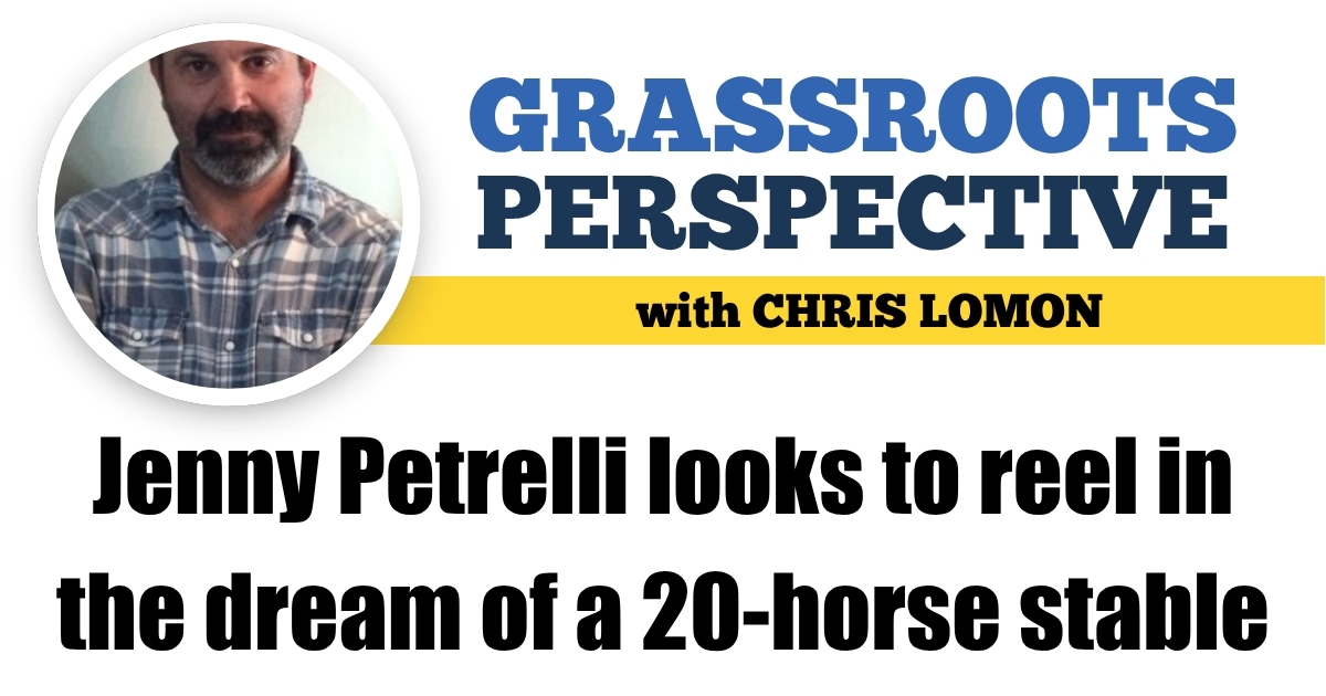 Jenny Petrelli looks to reel in the dream of a 20-horse stable