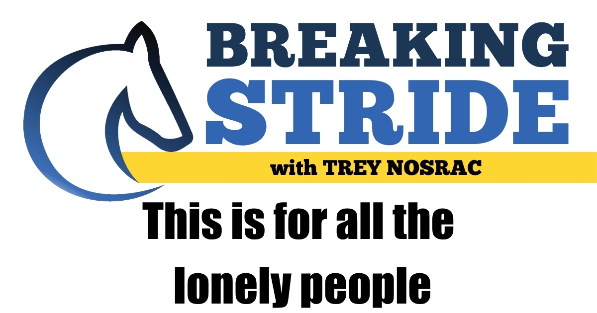 This is for all the lonely people
