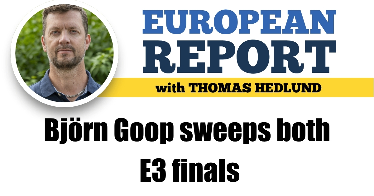 Björn Goop sweeps both E3 finals