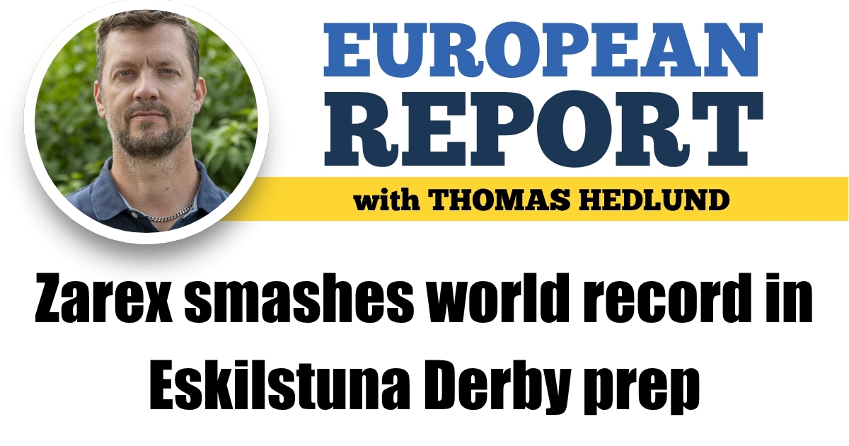 Zarex smashes world record in Eskilstuna Derby prep