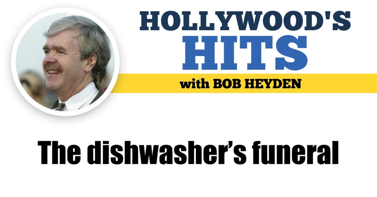 The dishwasher’s funeral