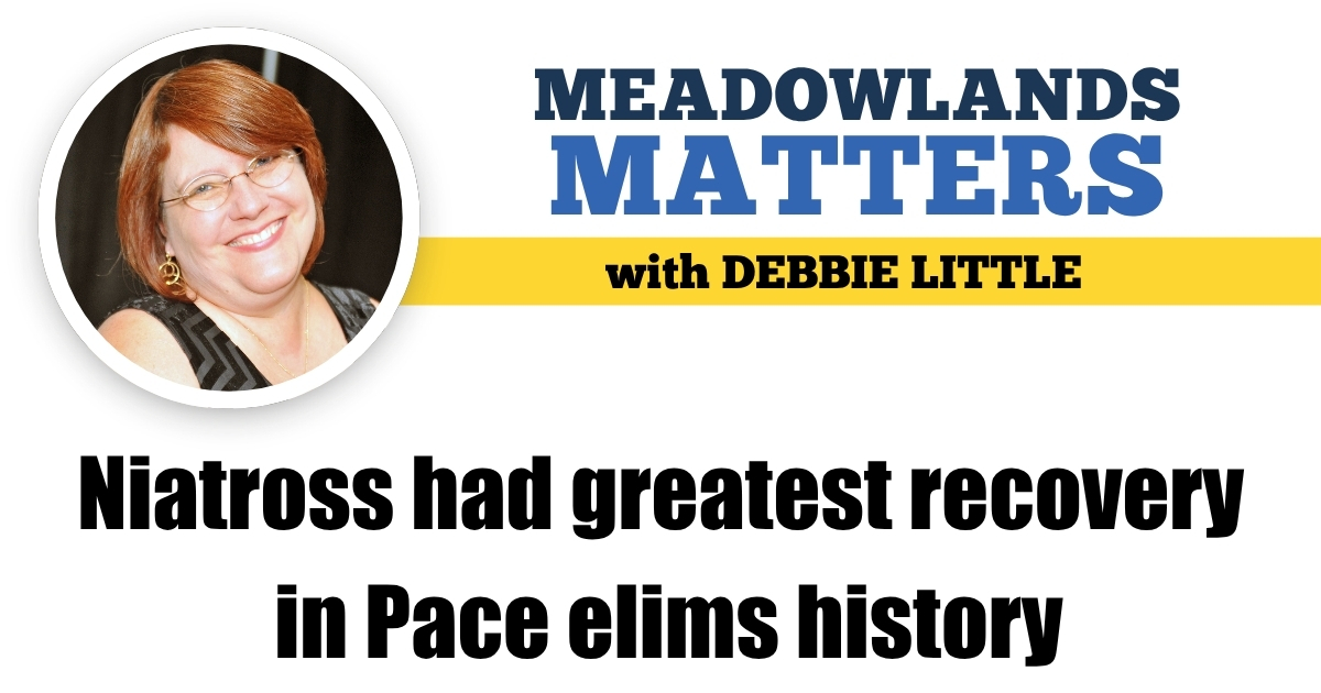 Niatross had greatest recovery in Pace elims history