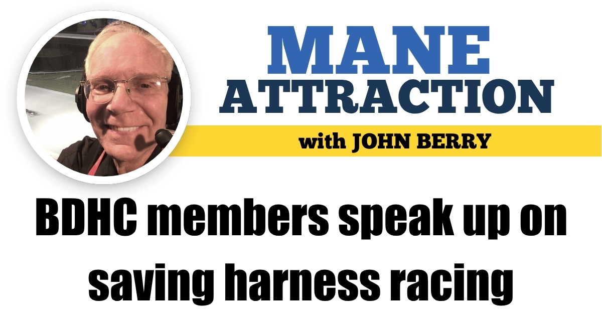 BDHC members speak up on saving harness racing