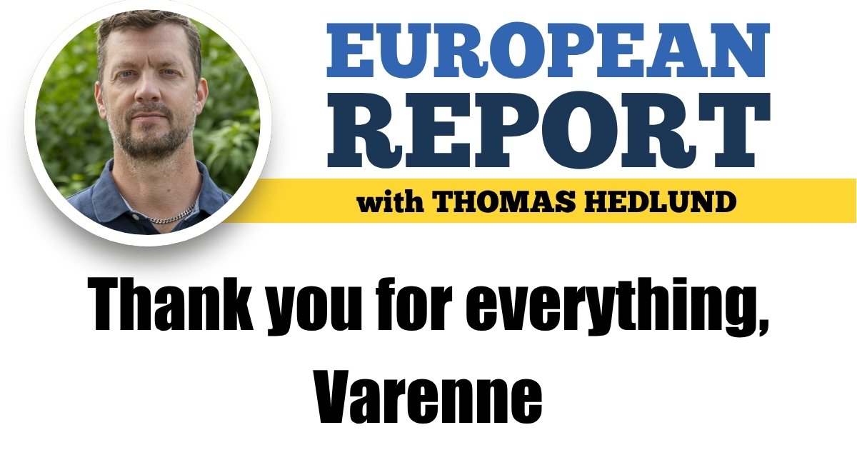 Thank you for everything, Varenne