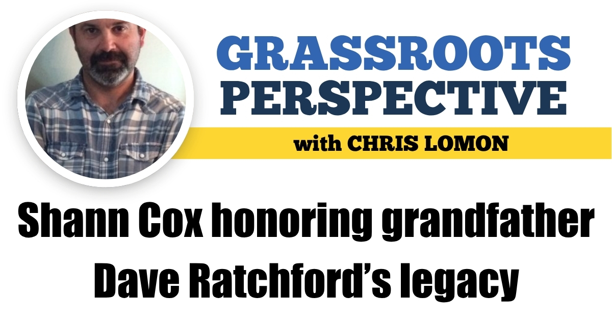 Shann Cox honoring grandfather Dave Ratchford’s legacy