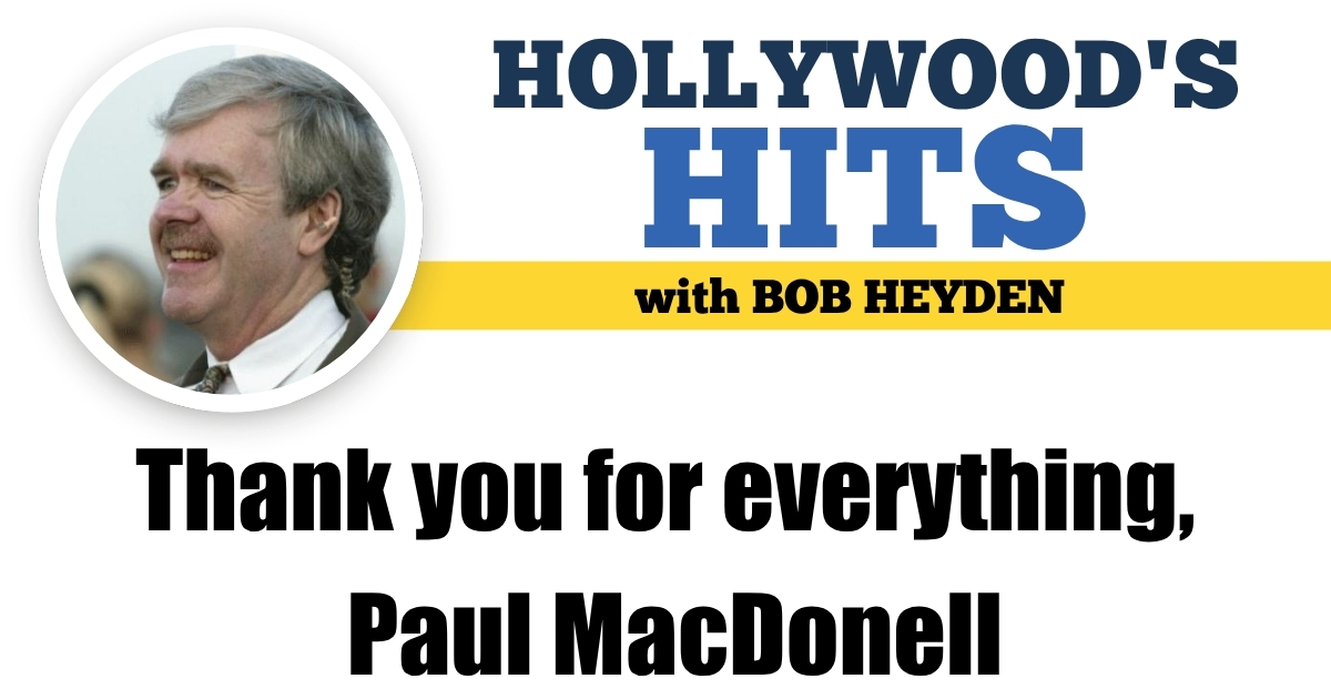Thank you for everything, Paul MacDonell